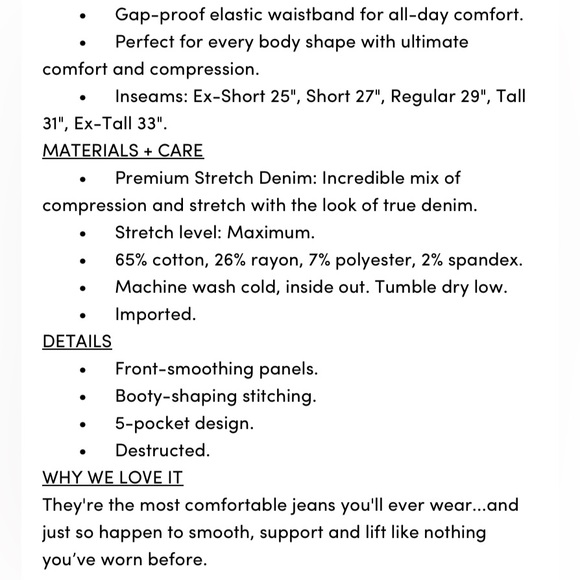 Tall Inseam - Bombshell Skinny Premium Stretch High-Rise Destructed Jeans - Picture 10 of 13